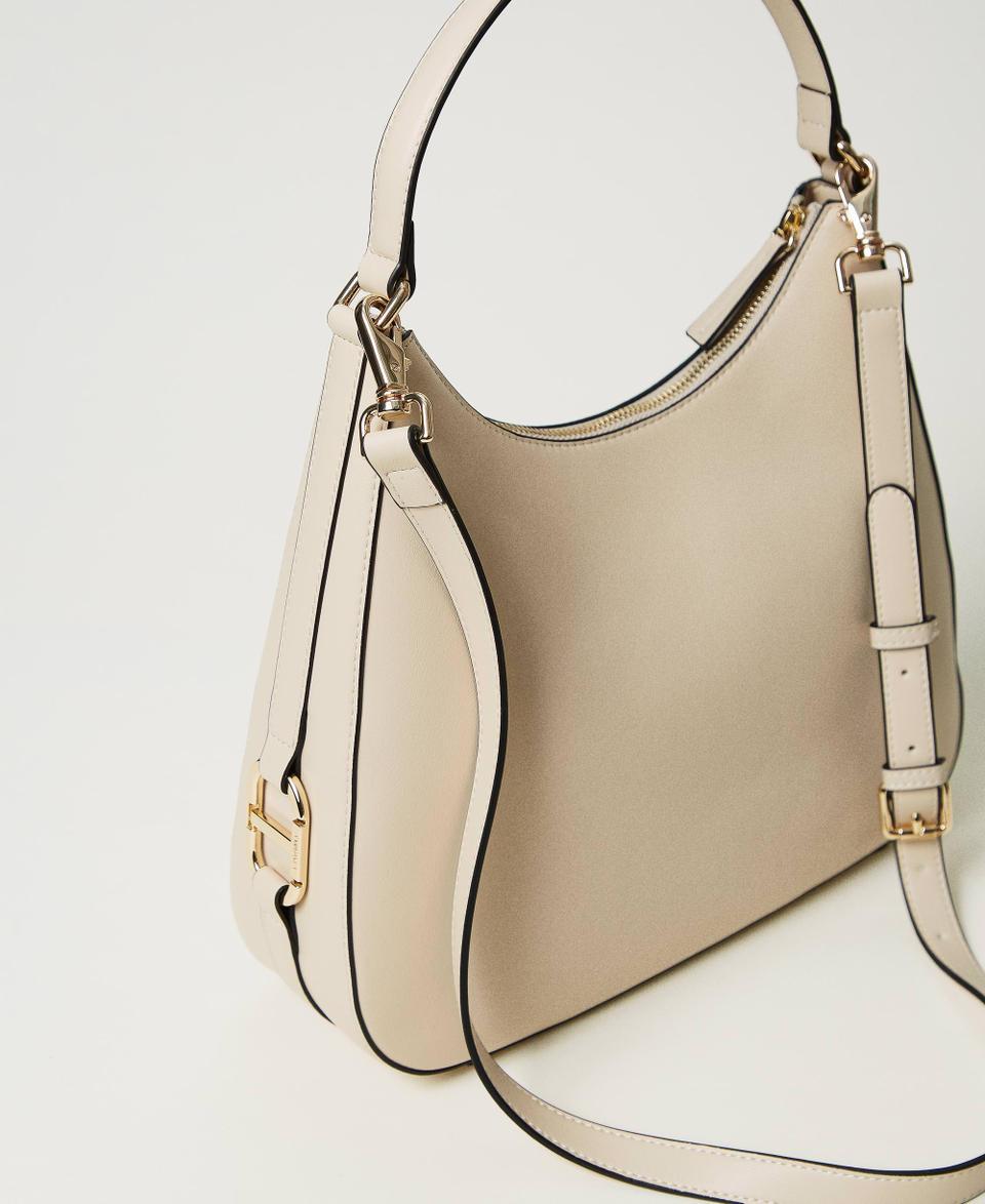 Twin Set Borsa hobo con fibbia Oval T Pezzi Unici