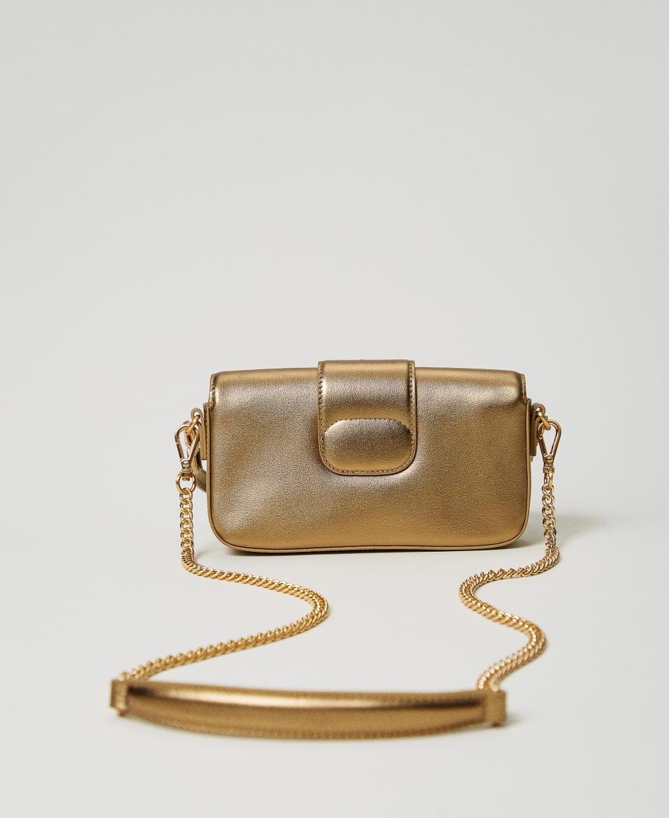Twin Set Borsa a tracolla 'Amie' piccola in pelle Consegna Veloce