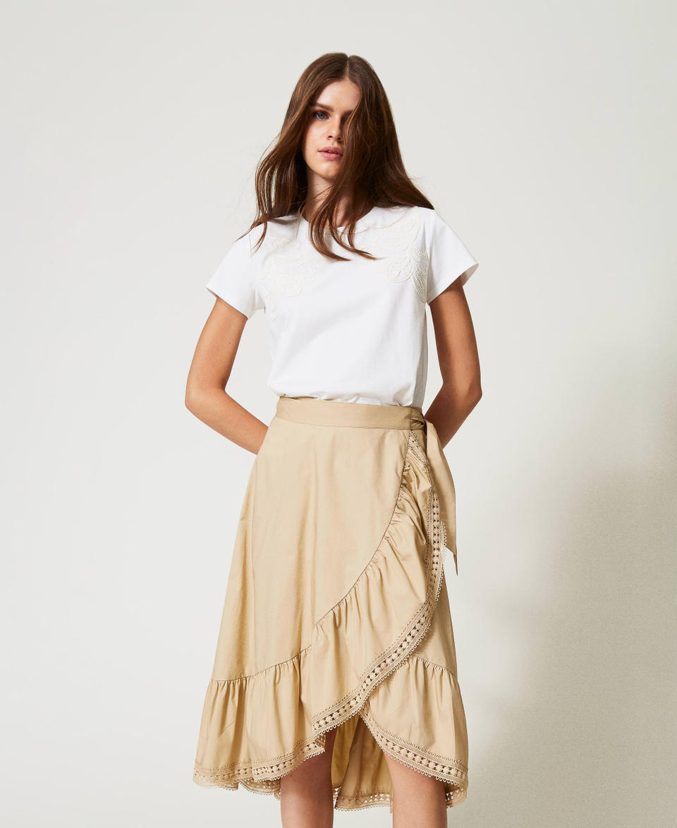 Twin Set T-shirt con ricamo Cornely In Saldo