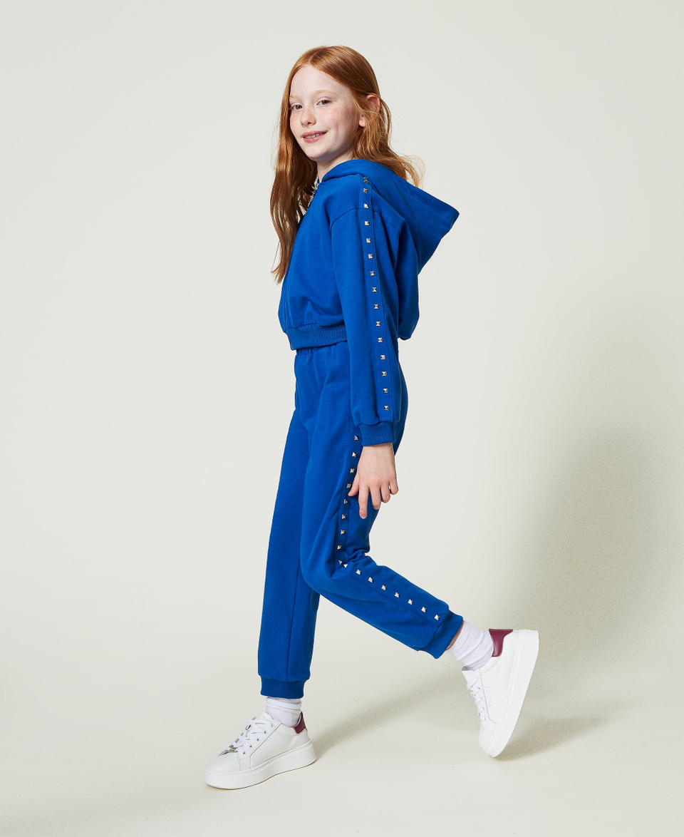 Twin Set Felpa con cappuccio e joggers Italy