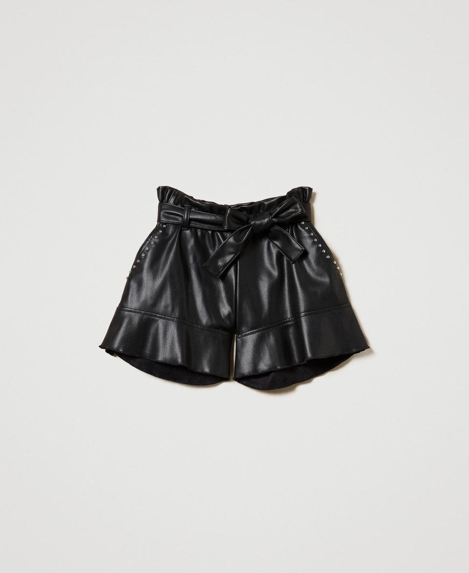 Twin Set Shorts flare con borchie Fino Al -60%