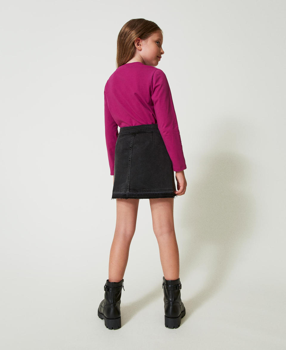 Twin Set Minigonna in jeans con spacchi Affare Del Giorno