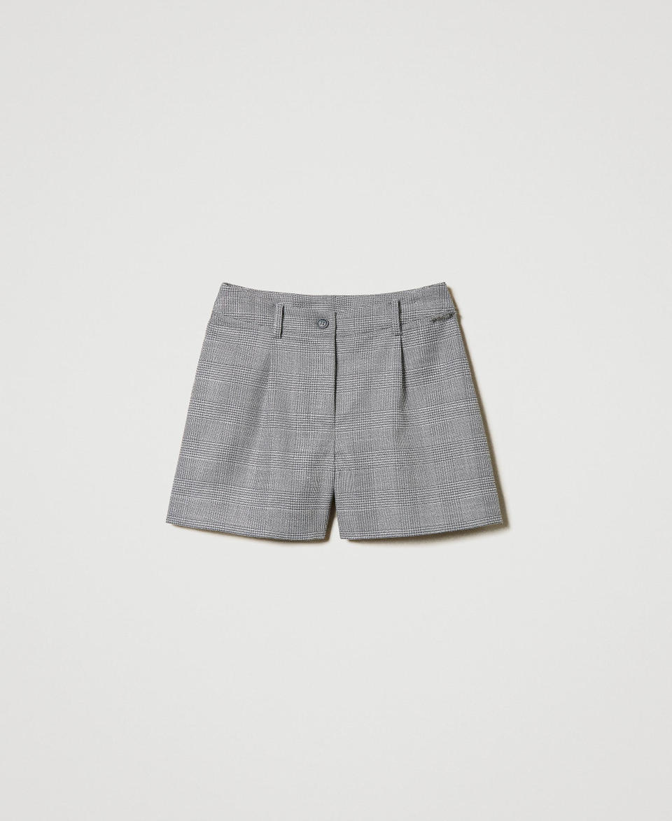 Twin Set Shorts in principe di Galles Presa