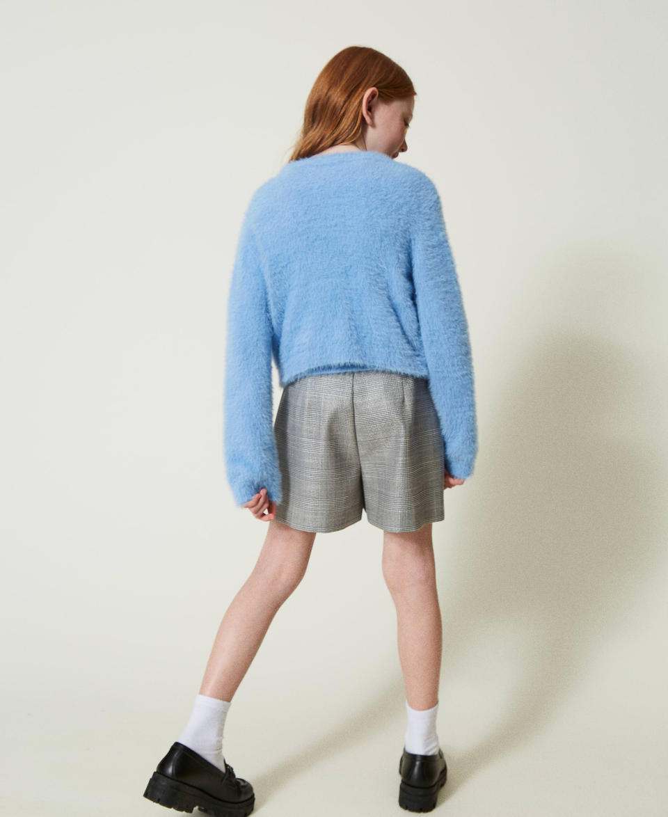 Twin Set Shorts in principe di Galles Presa