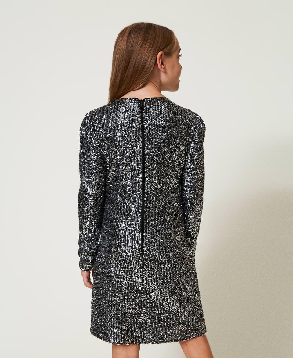 Twin Set Abito corto in full paillettes Economico