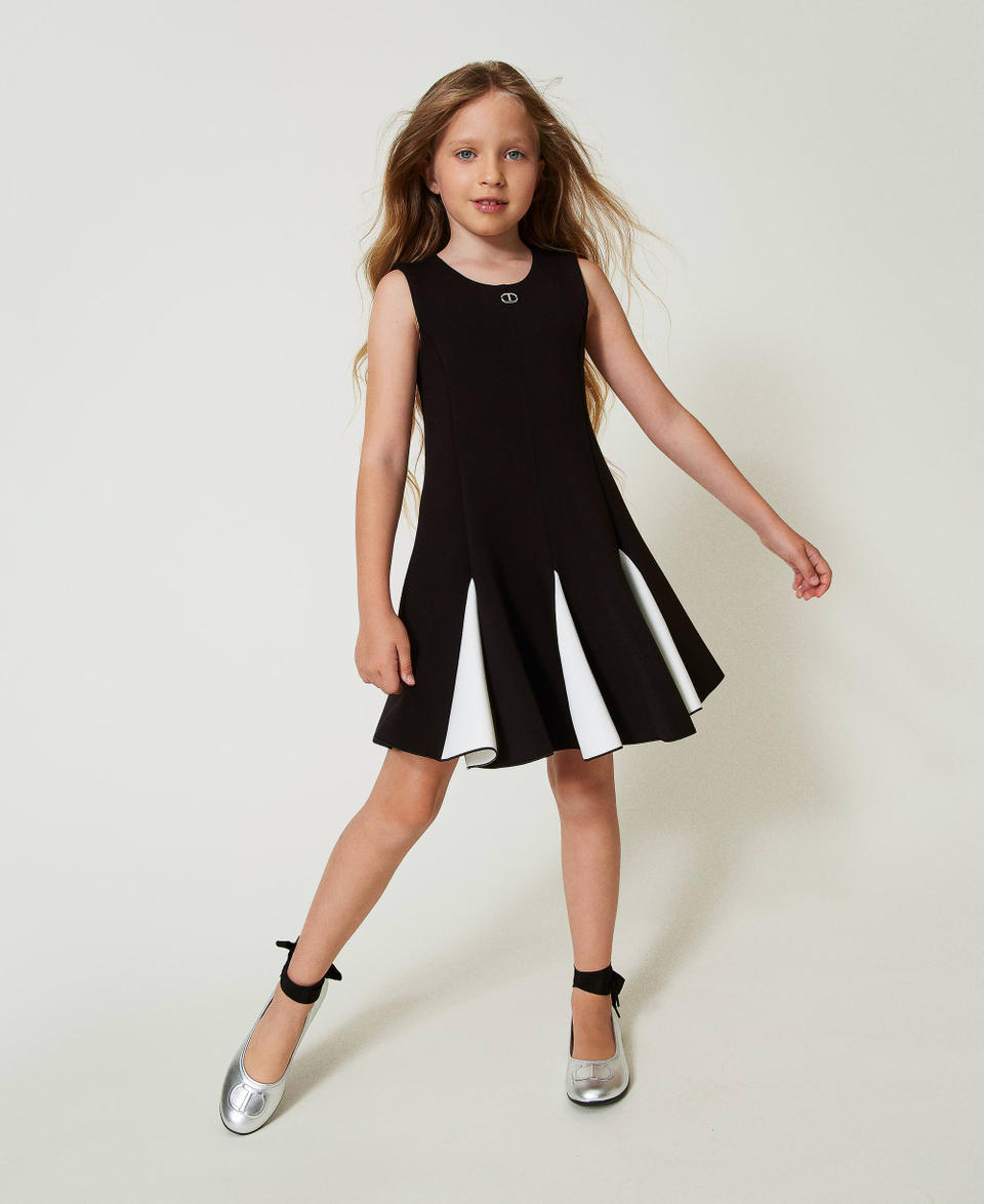 Twin Set Ballerine in pelle con nastri In Vendita