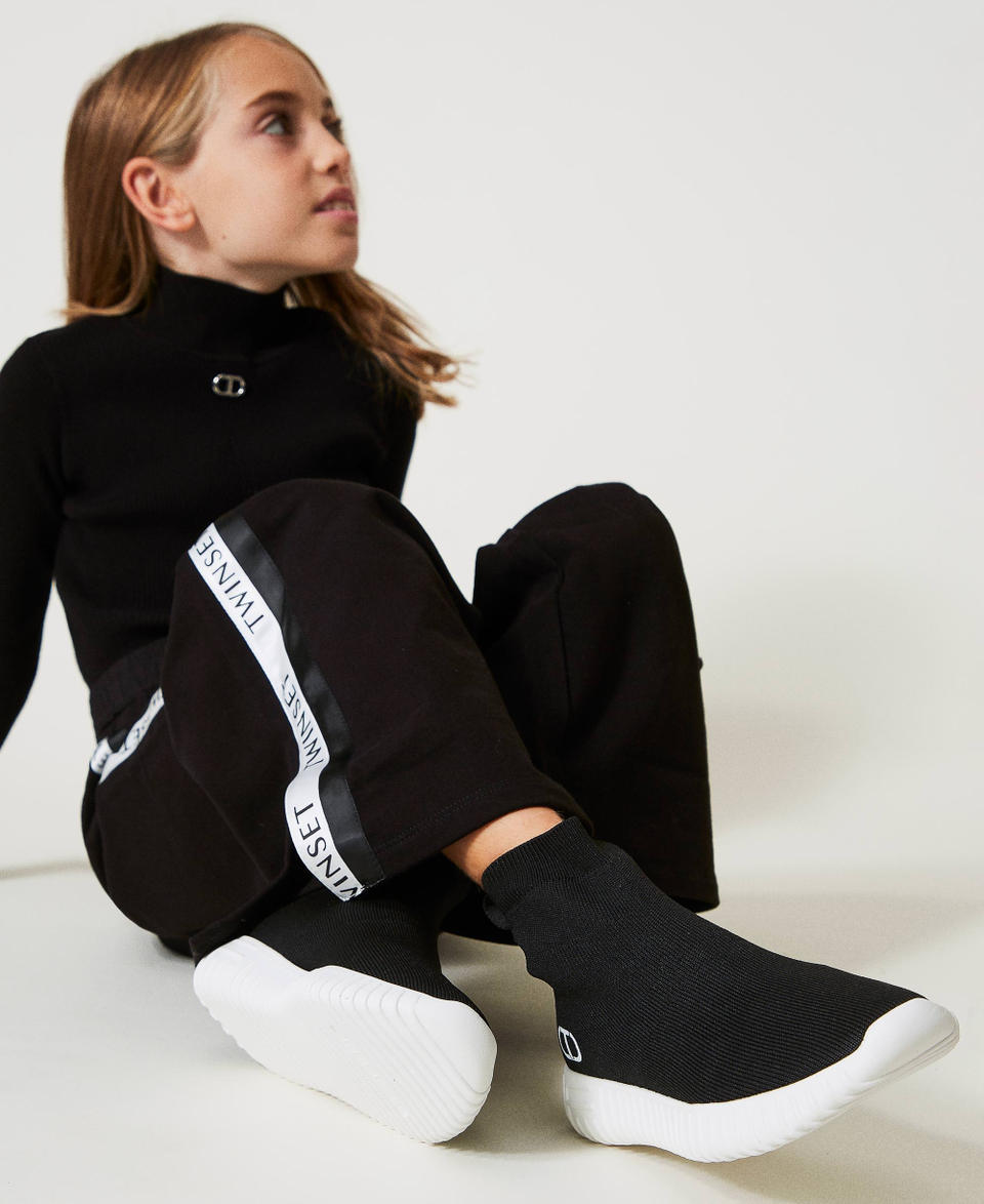 Twin Set Sneakers Fessura con Oval T Hotsell
