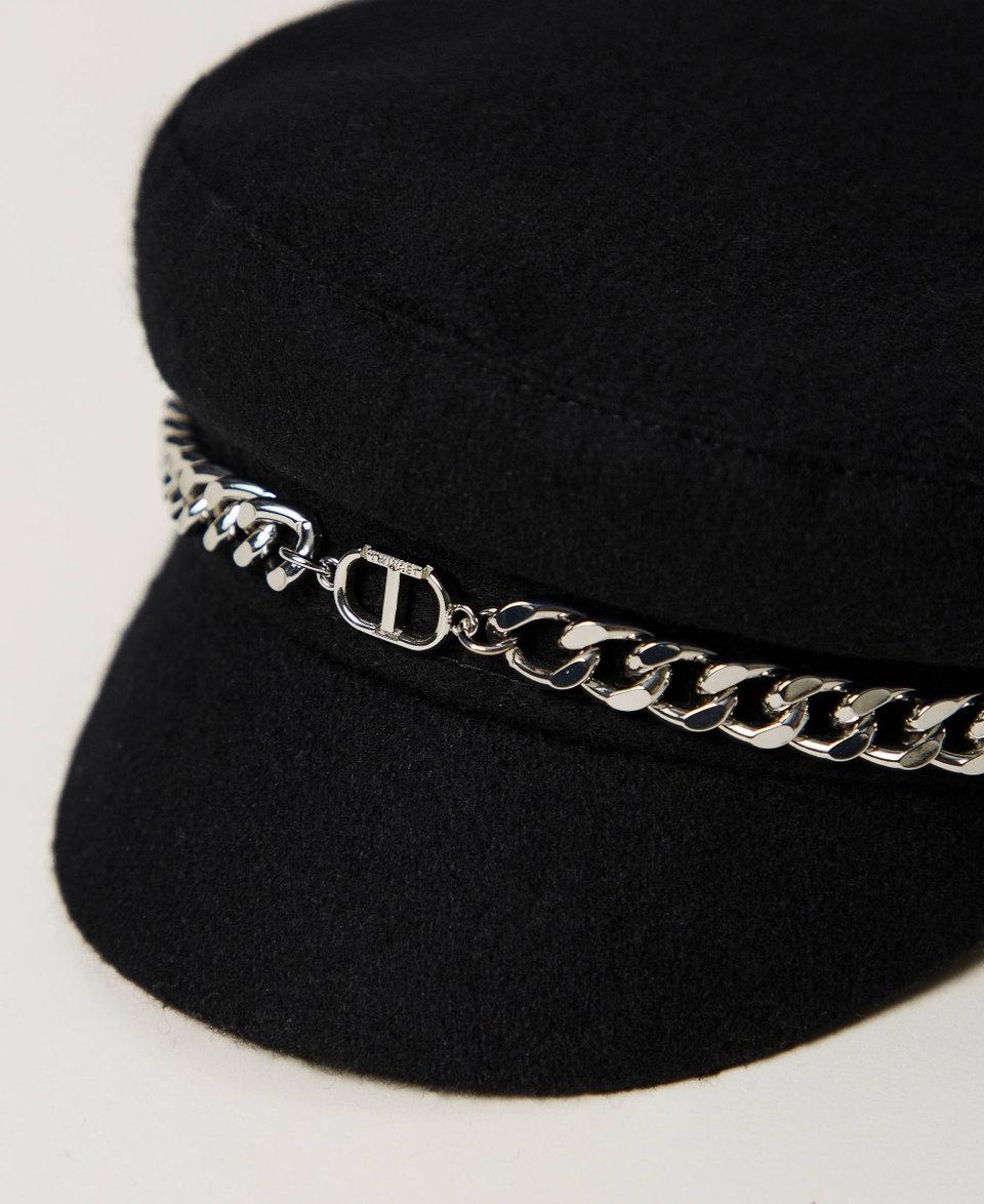 Twin Set Cappello basco in panno I Più Venduti