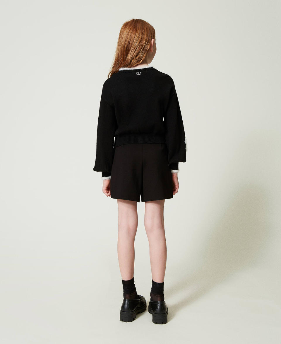 Twin Set Maglia con fiori a intarsio Negozio