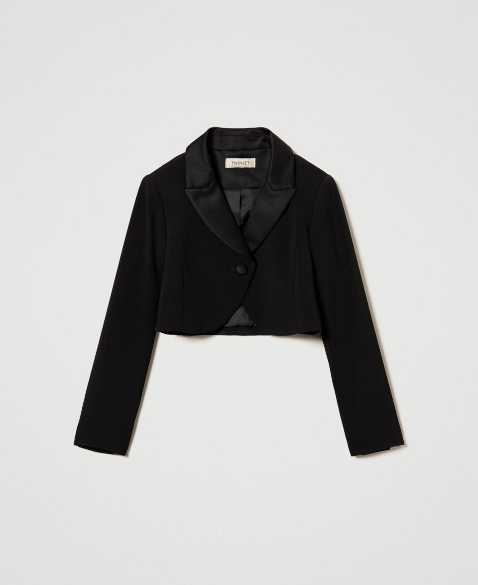 Twin Set Giacca spencer in flanella Vendita