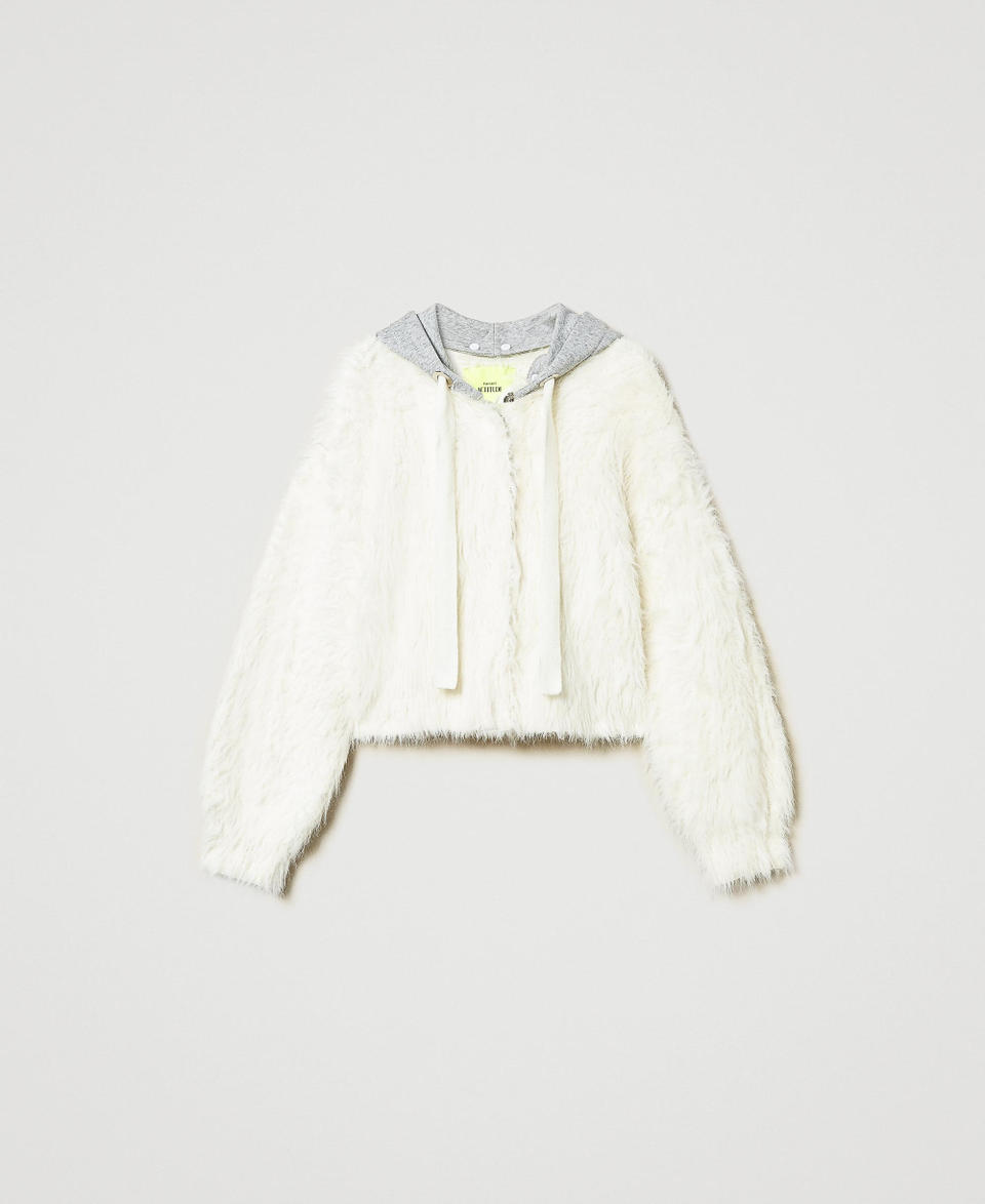 Twin Set Bomber MYFO in maglia con cappuccio Affare Del Giorno