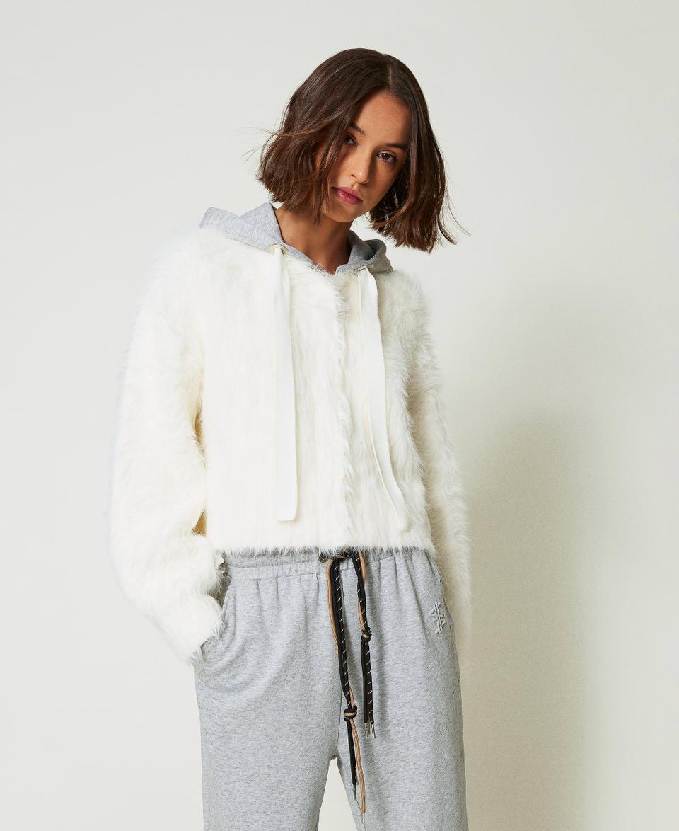 Twin Set Bomber MYFO in maglia con cappuccio Affare Del Giorno