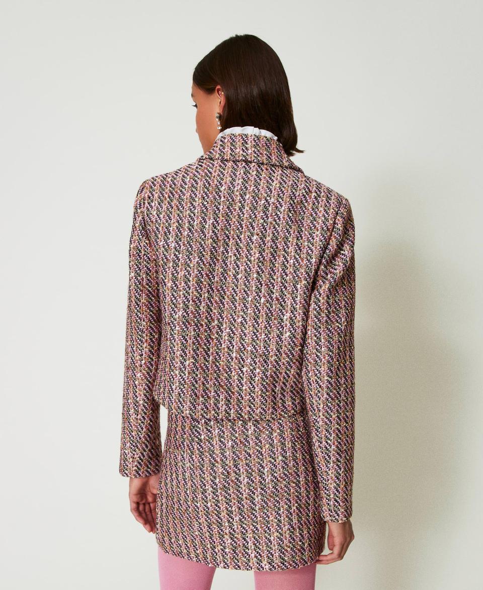 Twin Set Giacca blazer in bouclé e lurex Outlet