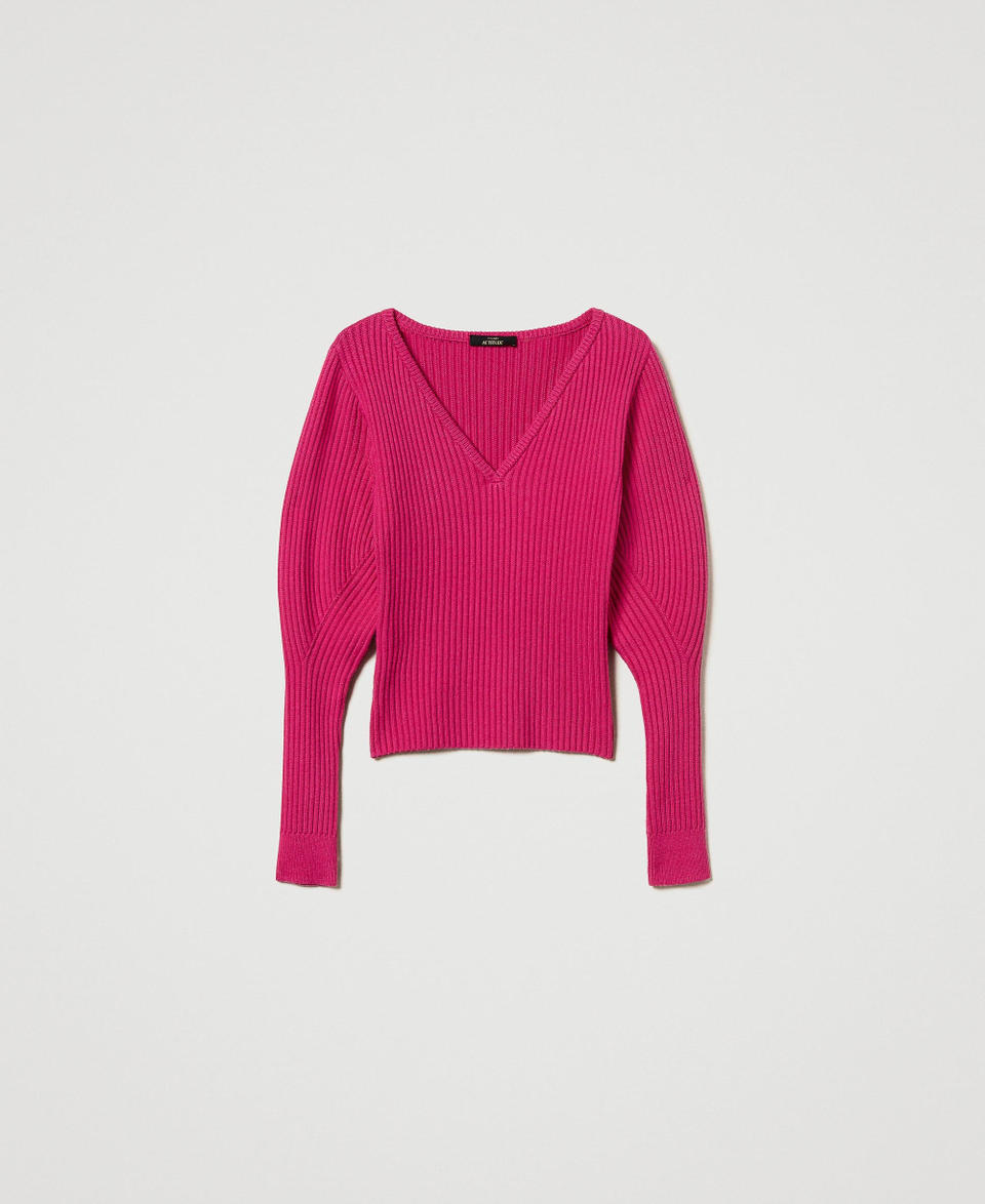 Twin Set Maglia fitted a coste Offerte