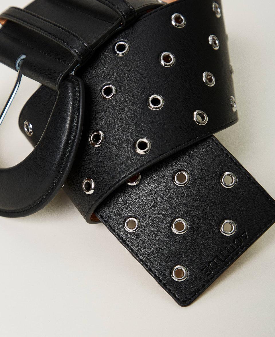 Twin Set Cintura a vita alta con occhielli Offerta