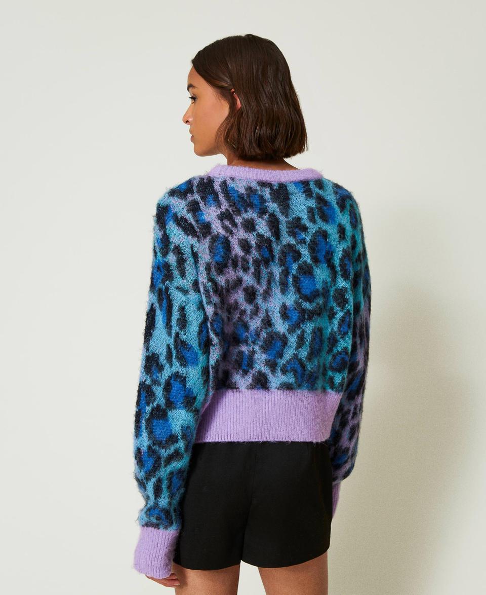 Twin Set Maglia boxy MYFO in maglia jacquard Economico