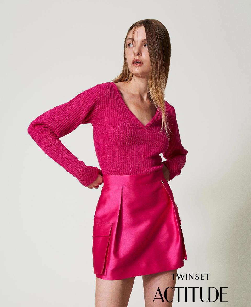 Twin Set Minigonna in twill mikado I Più Venduti