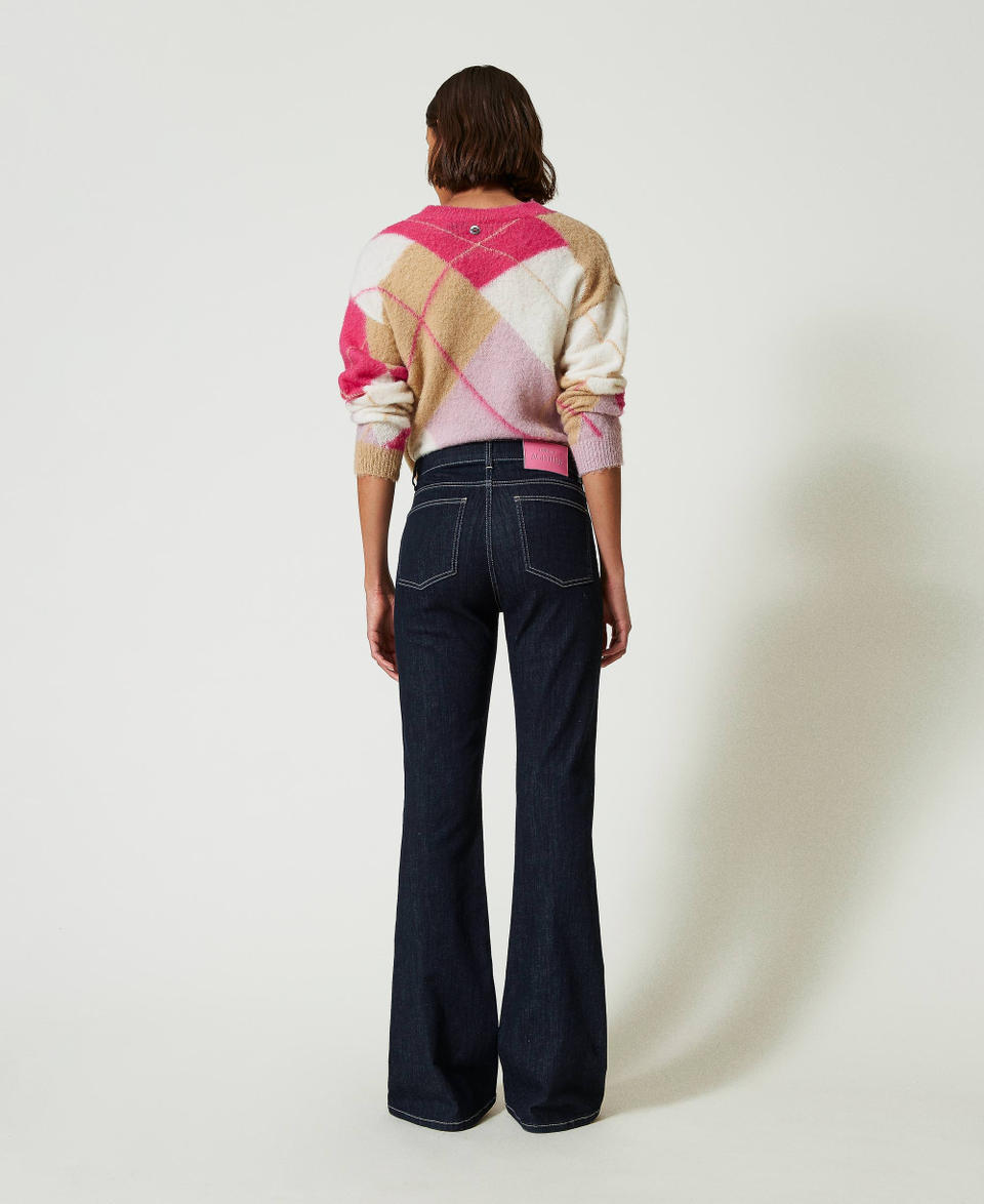 Twin Set Jeans flare cinque tasche In Saldo