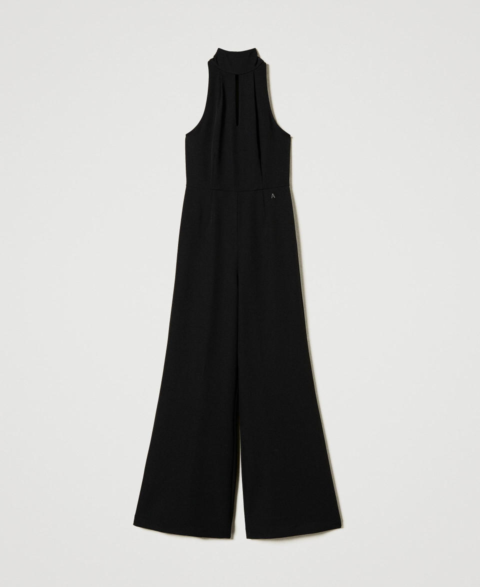 Twin Set Tuta halter in crêpe cady Spedizione gratuita
