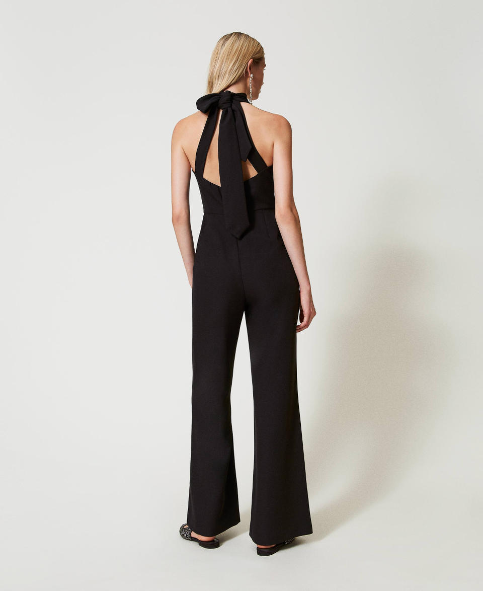 Twin Set Tuta halter in crêpe cady Spedizione gratuita