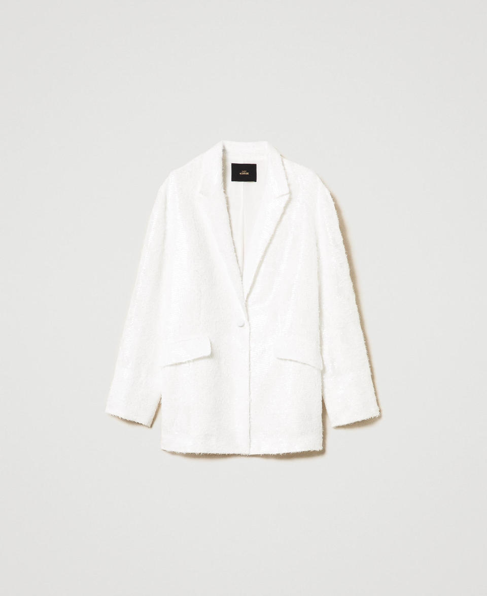 Twin Set Giacca blazer in full paillettes Nuovi prodotti