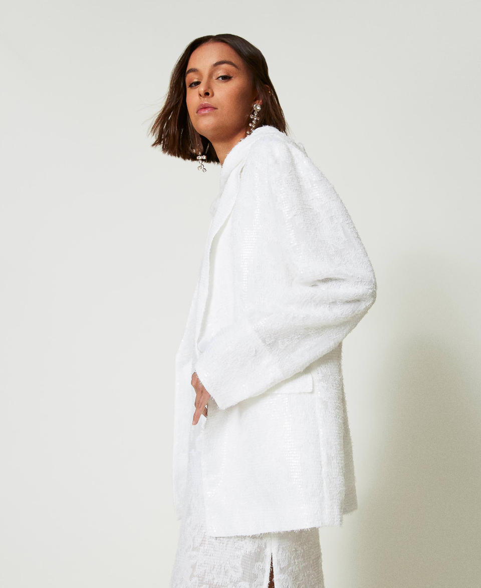 Twin Set Giacca blazer in full paillettes Nuovi prodotti