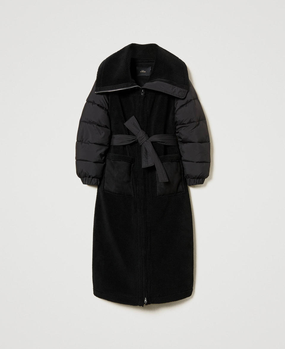 Twin Set Cappotto imbottito in faux fur Super Saving Price