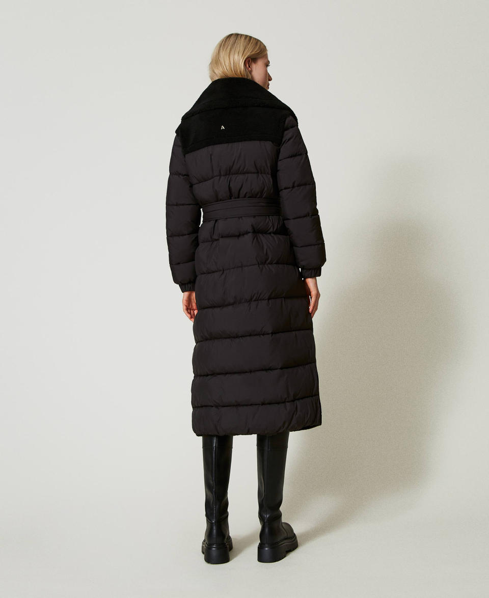 Twin Set Cappotto imbottito in faux fur Super Saving Price