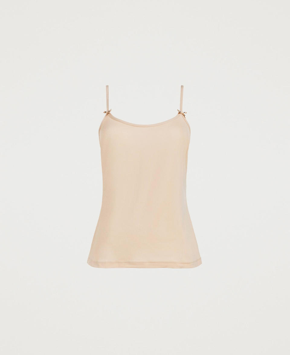 Twin Set Top intimo con fiocchi 50% di sconto con spedizione gratuita