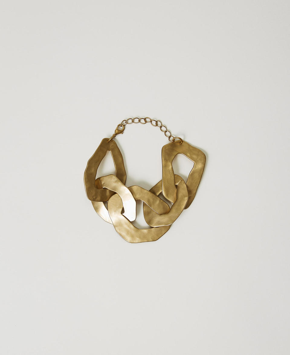 Twin Set Bracciale in catena di metallo Vendite Flash