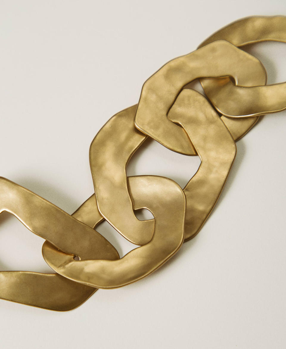 Twin Set Bracciale in catena di metallo Vendite Flash