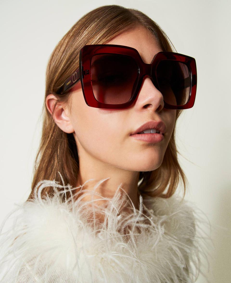 Twin Set Occhiali da sole squadrati oversize Cyber Monday