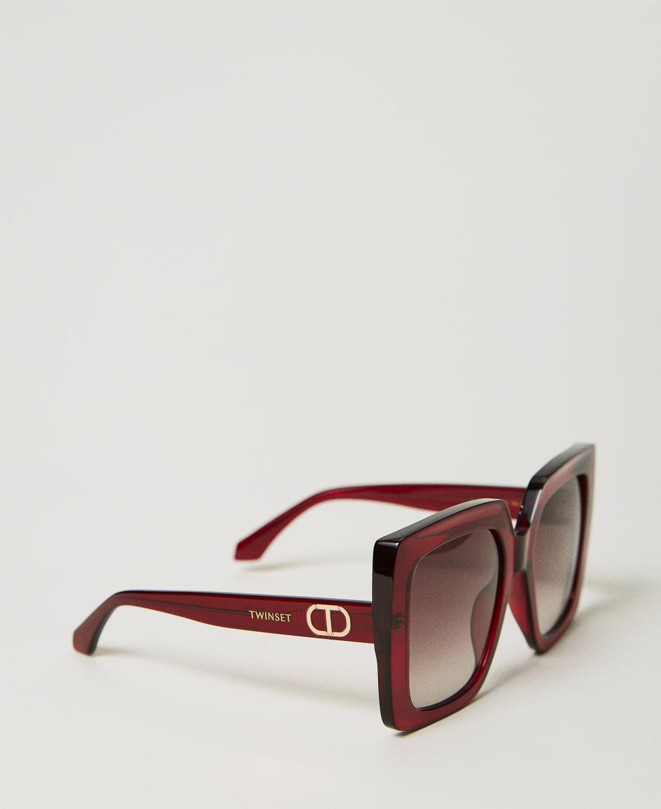 Twin Set Occhiali da sole squadrati oversize Cyber Monday