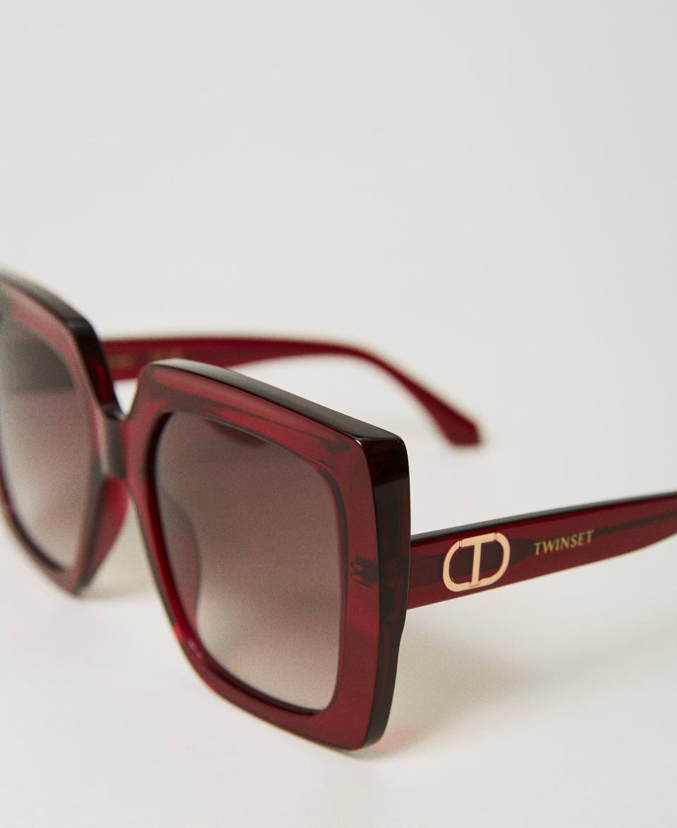 Twin Set Occhiali da sole squadrati oversize Cyber Monday