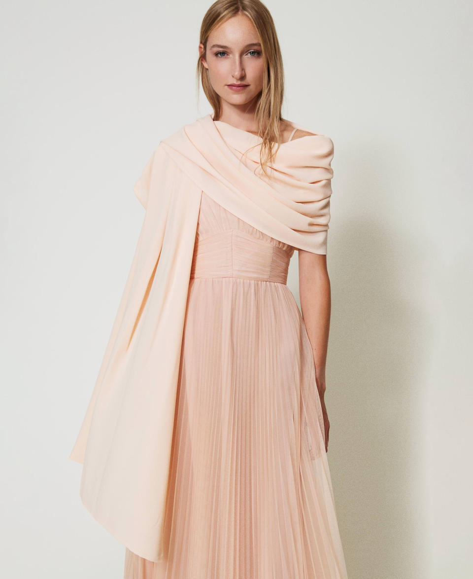 Twin Set Stola in doppia georgette Offerta natalizia