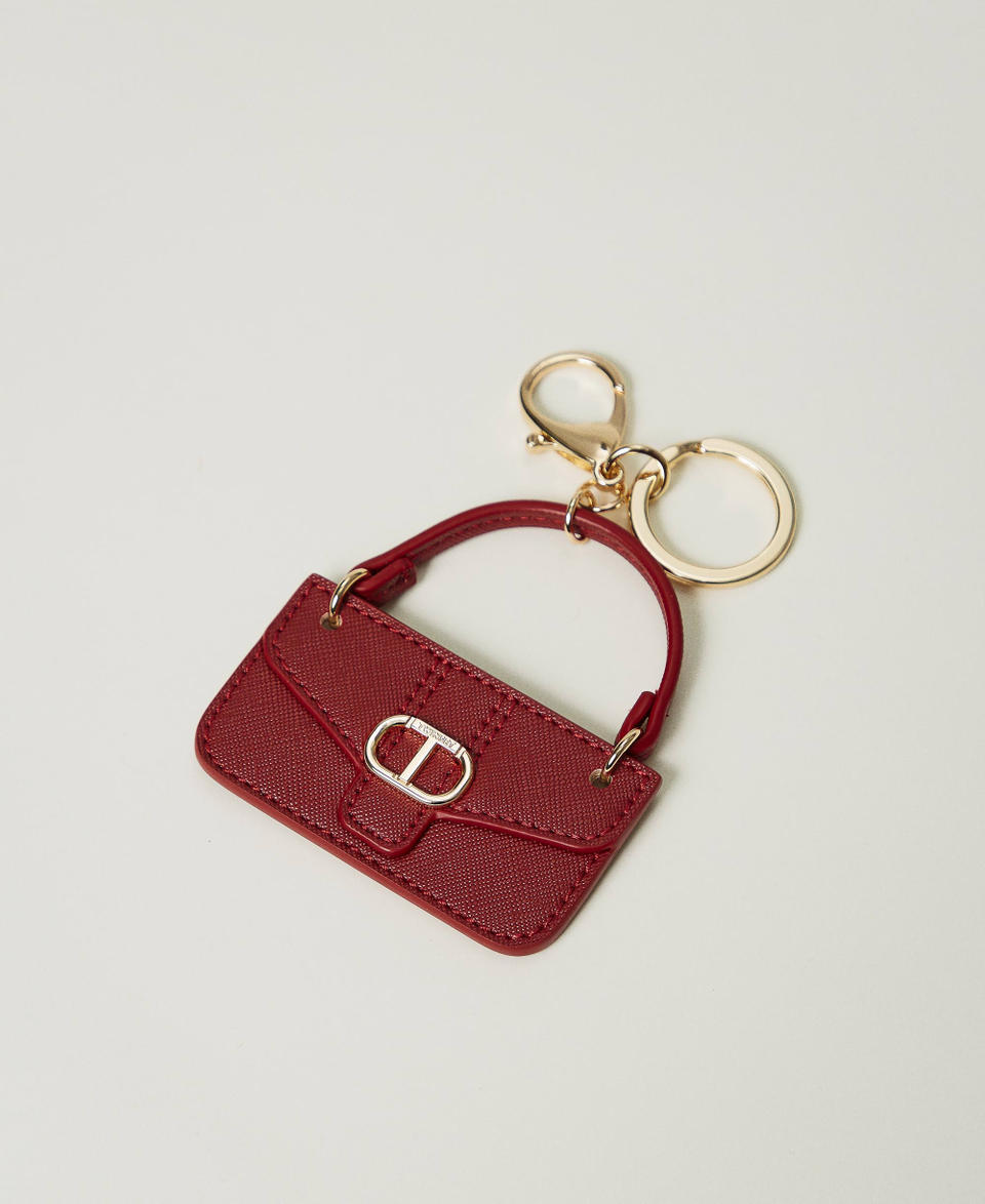 Twin Set Portachiavi a borsa con Oval T Offerta Giorno del Papà