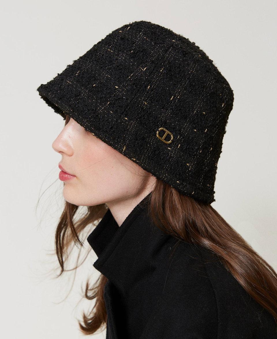 Twin Set Cappello bucket bouclé con Oval T Latest fashion
