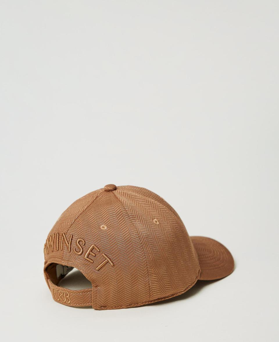 Twin Set Cappello da baseball in tessuto scuba Offerte stagionali