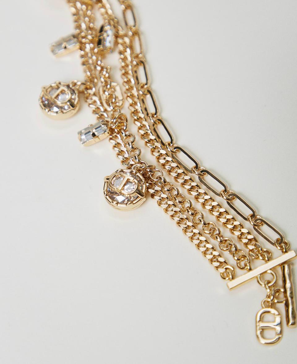 Twin Set Bracciale multifilo con pendenti Offerte giornaliere