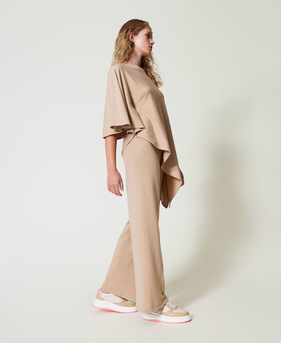 Twin Set Pantaloni a palazzo in maglia ACQUISTA ORA