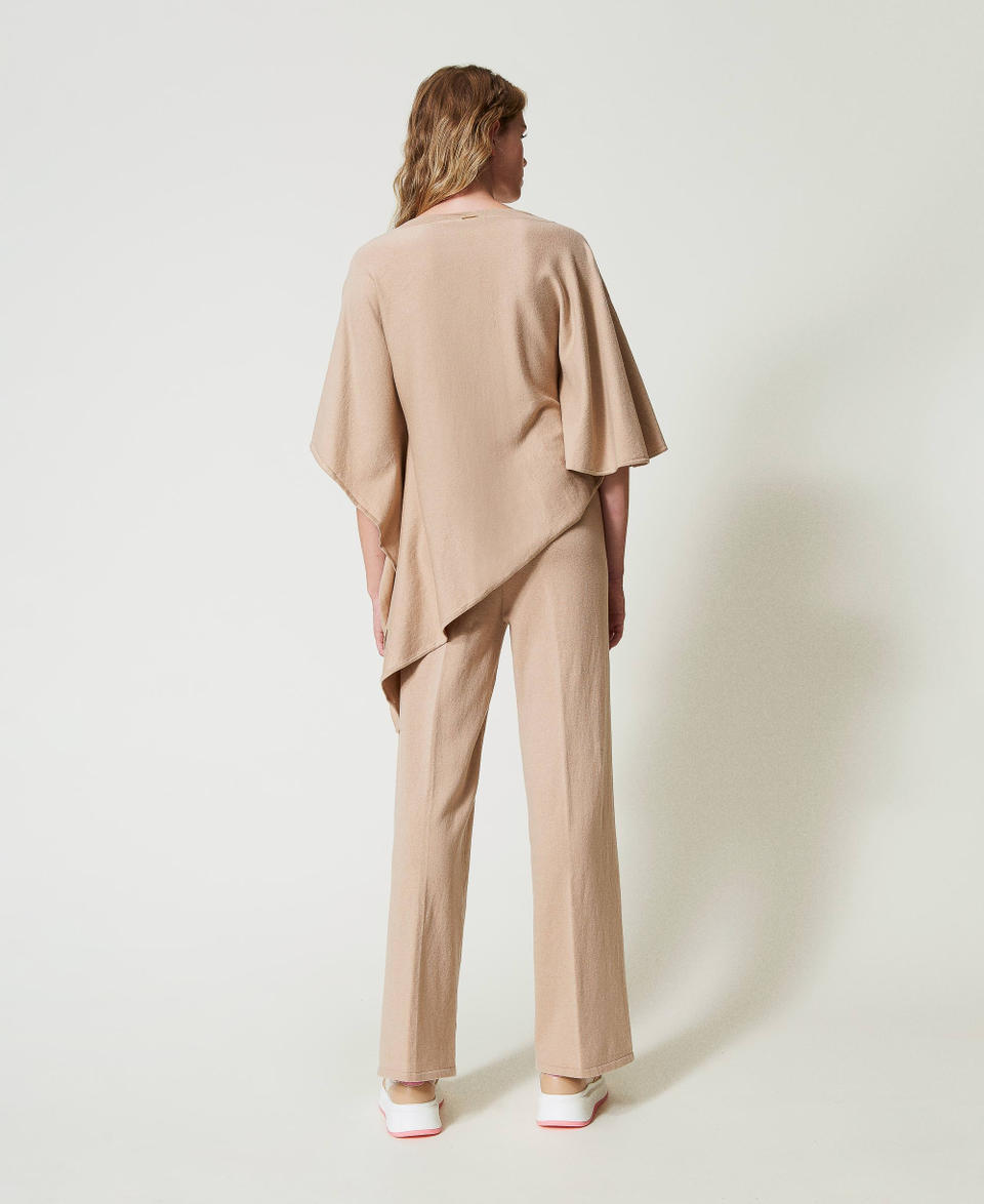 Twin Set Pantaloni a palazzo in maglia ACQUISTA ORA