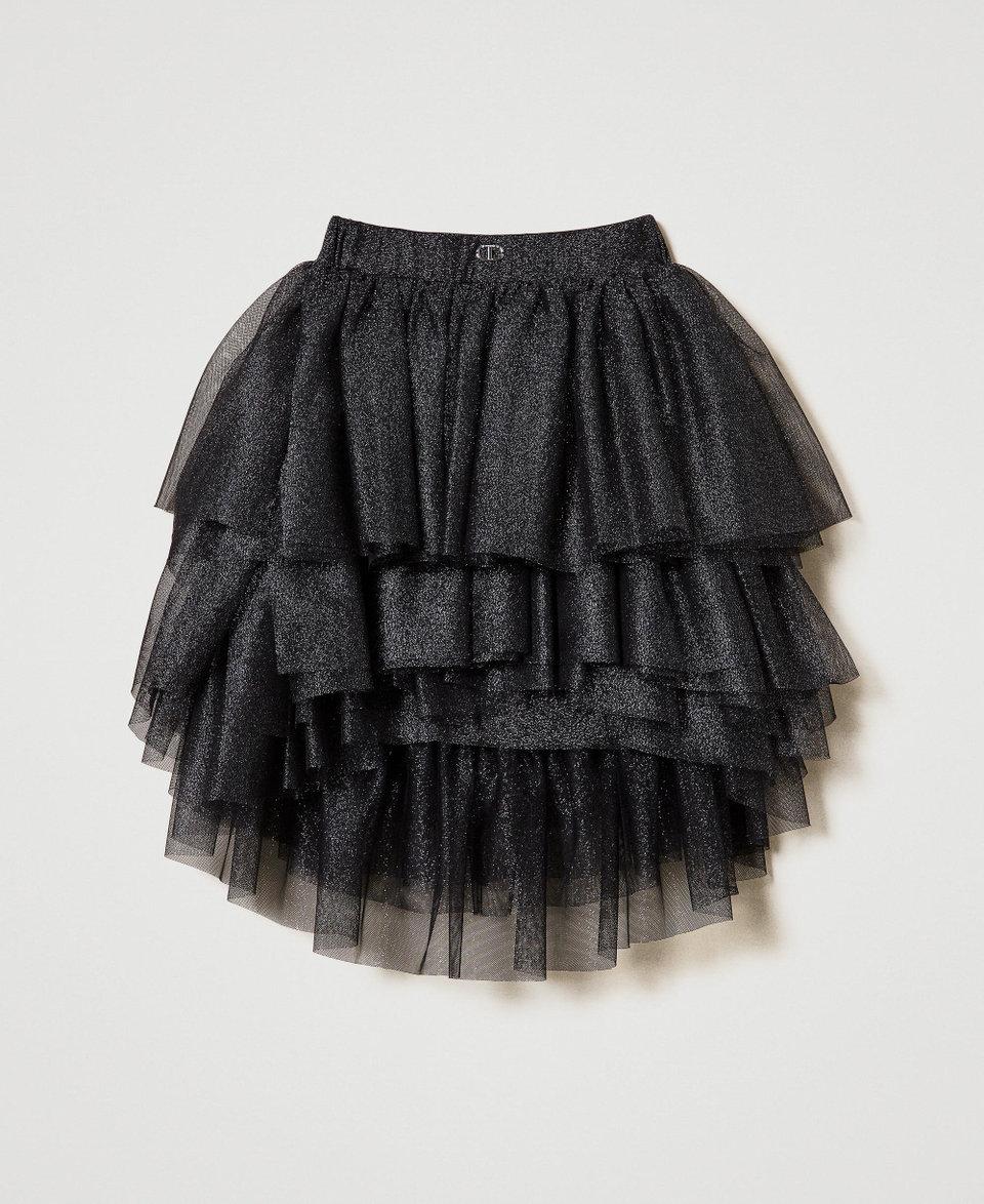 Twin Set Gonna a balze in tulle lurex Only for today