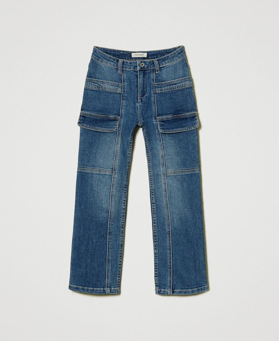 Twin Set Jeans cargo con tasche Enormi sconti