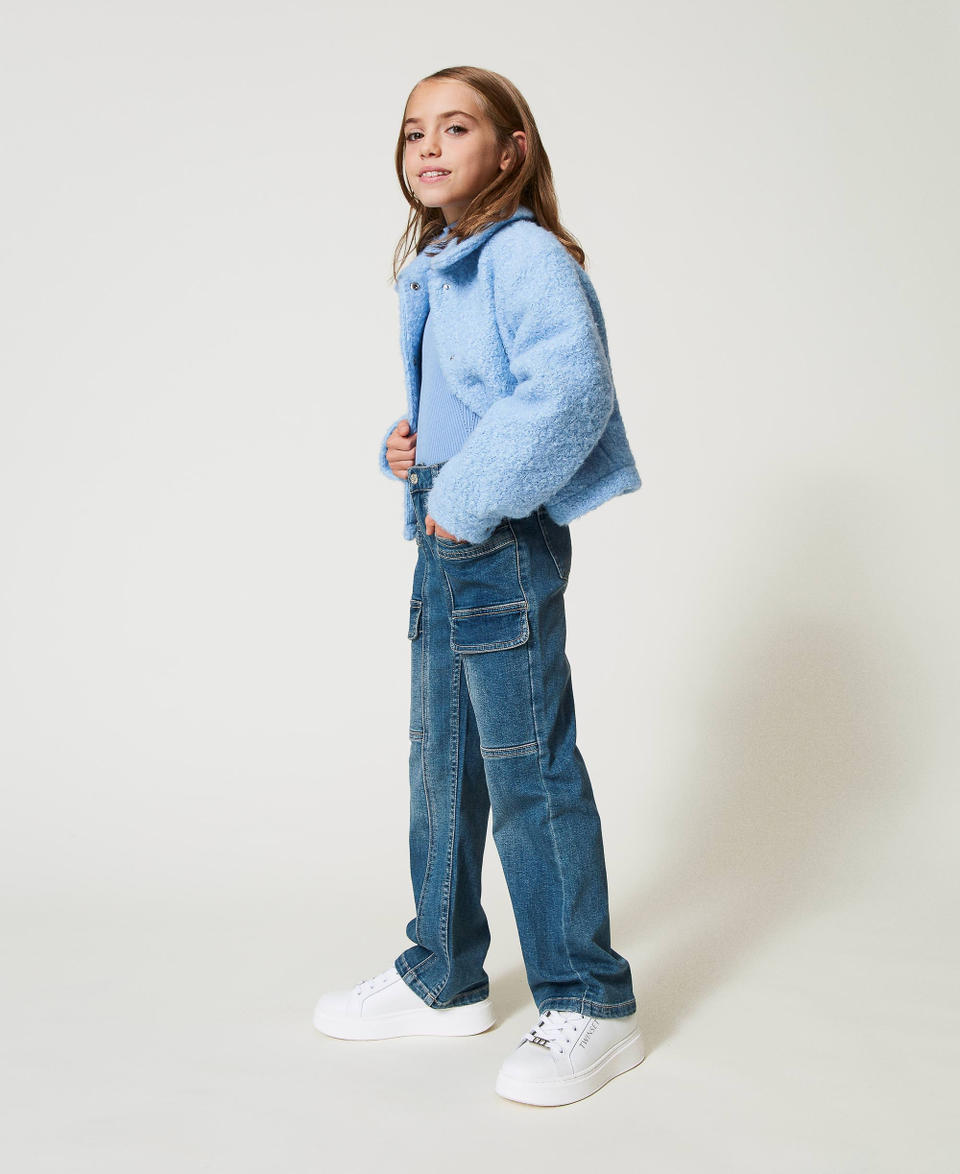 Twin Set Jeans cargo con tasche Enormi sconti