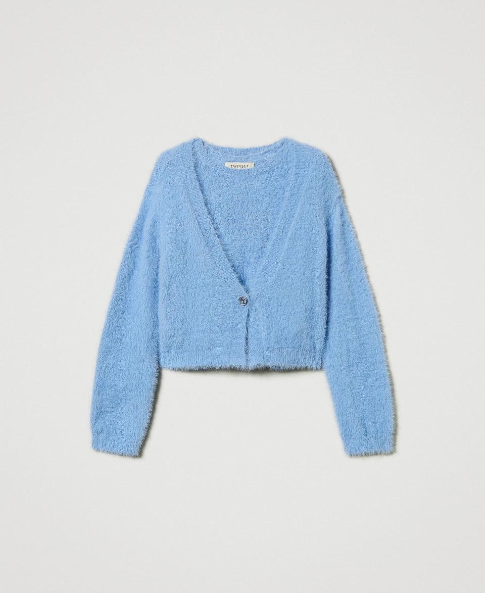 Twin Set Maglia e cardigan con bottone Oval T Trasporto libero internazionale