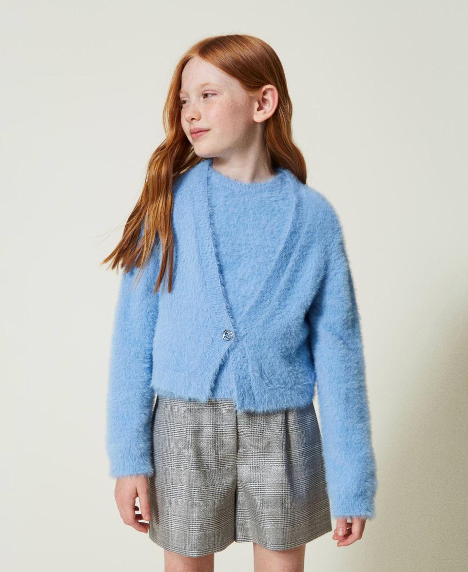 Twin Set Maglia e cardigan con bottone Oval T Trasporto libero internazionale