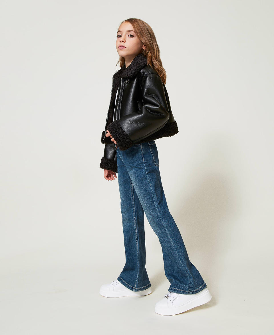 Twin Set Jeans bell bottom cinque tasche Officina