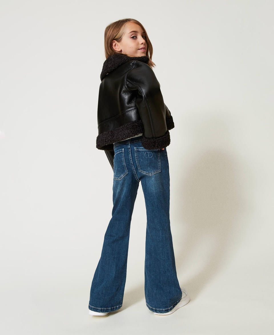 Twin Set Jeans bell bottom cinque tasche Officina
