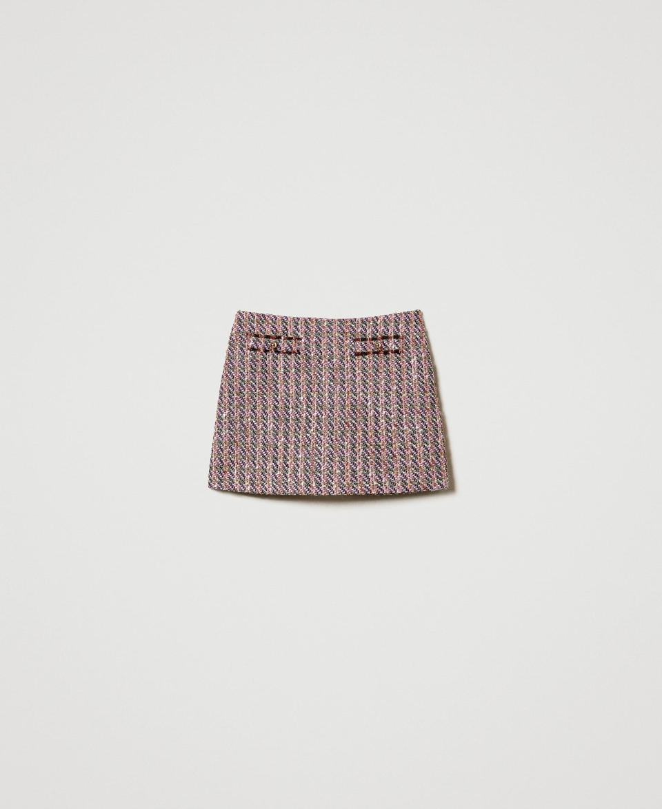 Twin Set Minigonna in bouclé e lurex Qualità Garantita