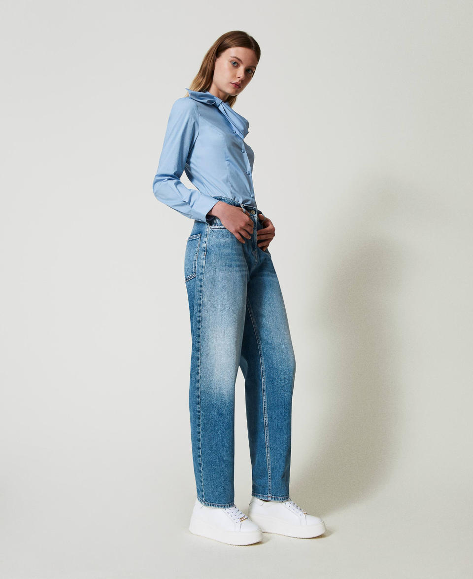Twin Set Jeans carrot fit cinque tasche Acquista Ora